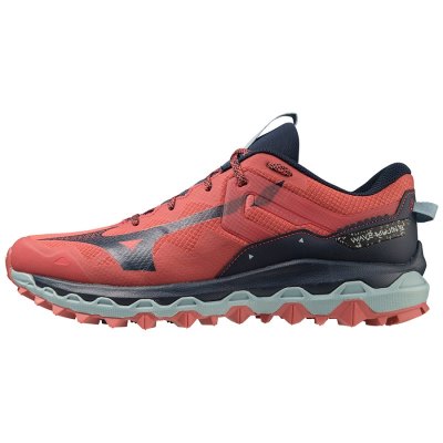 Zapatillas Para Correr Mizuno WAVE Mujin 9 Hombre - Rojos / Azules Oscuro / Turquesa Claro - Chile